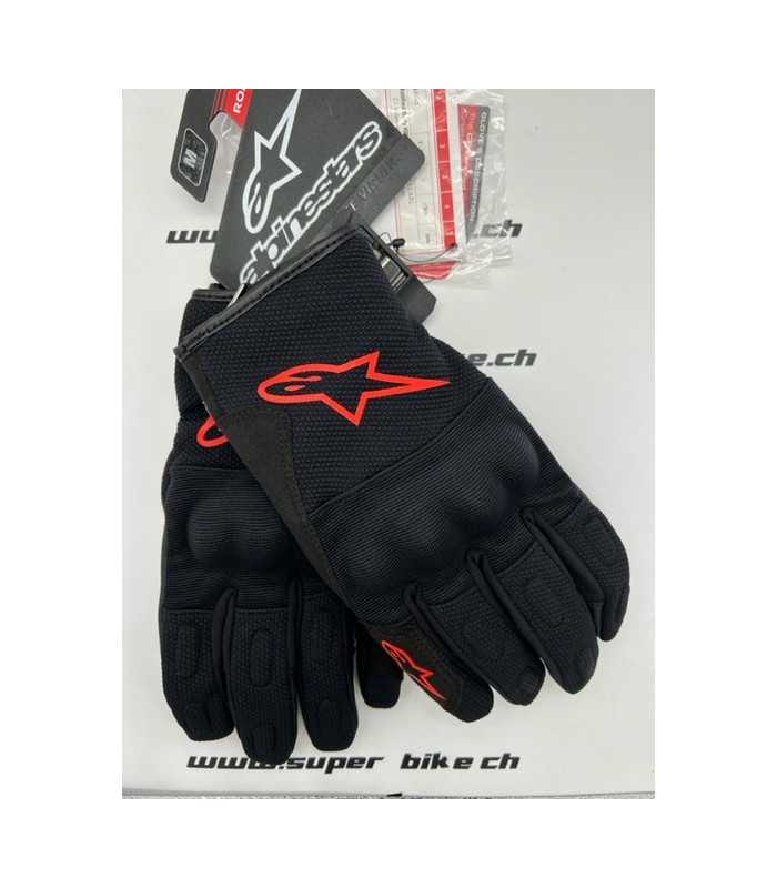 Gants Alpinestars S-Max noir rouge