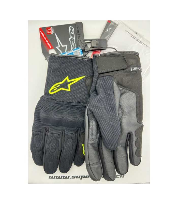 Gants Alpinestars S-Max noir jaune
