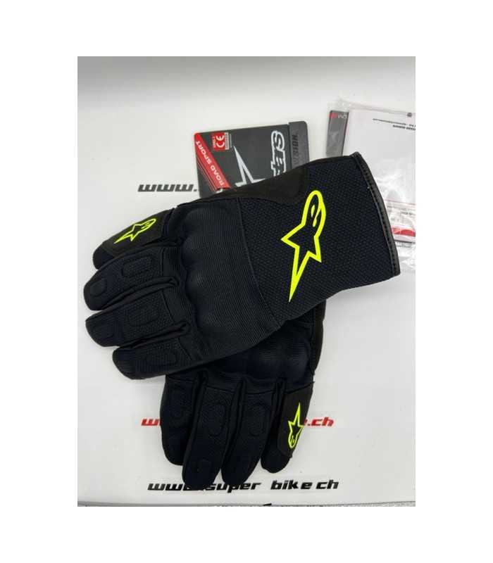 Gants Alpinestars S-Max noir jaune
