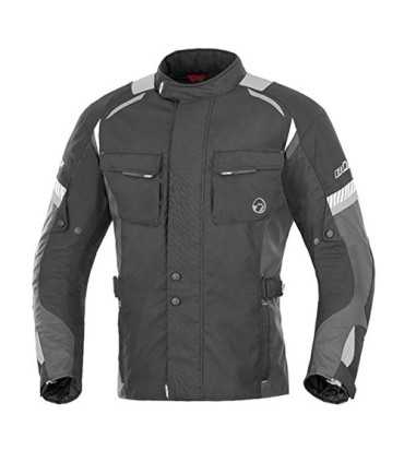 Veste moto enfant Buse Breno noir