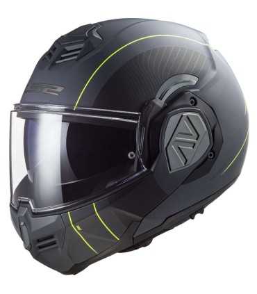 Casco modulare LS2 FF606 Advant Cooper titanio opaco