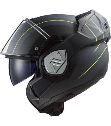 Casco modulare LS2 FF606 Advant Cooper titanio opaco