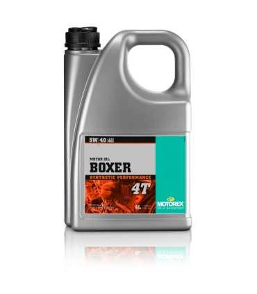 Motorex Boxer 4T Motor Oil - 5W40 4 Litri