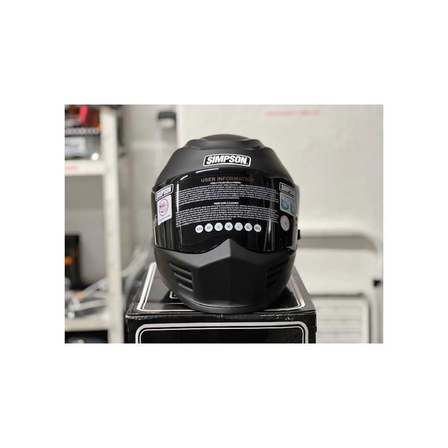 Casco simpson moto best sale