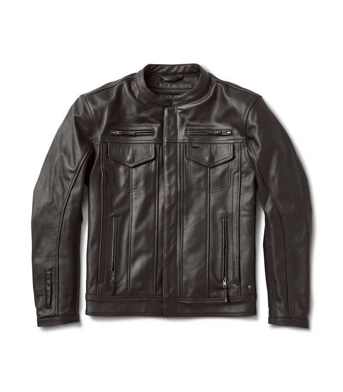 ROLAND SANDS PARAMOUNT 74 motorrad jacke braun