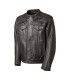 Giacca pelle moto ROLAND SANDS PARAMOUNT 74 marrone