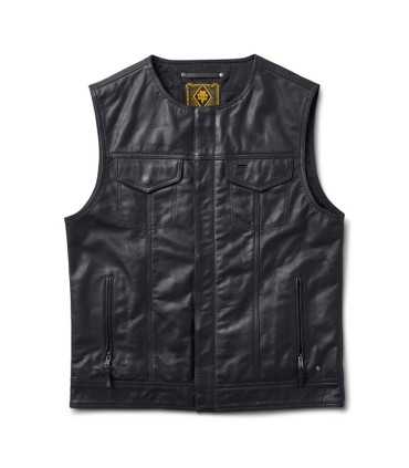 ROLAND SANDS LEWIS 74 vest leder