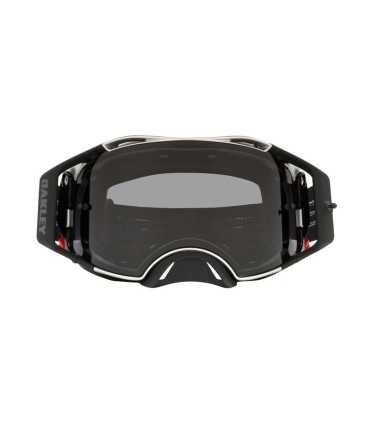Oakley Airbrake® MX Goggle Tuff Blocks Black Gunmetal Dark Grey Lens