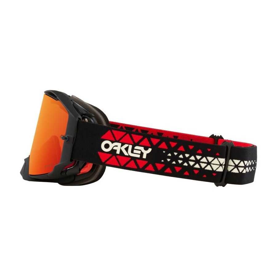 Oakley Airbrake® MX Goggle Black Tread Prizm MX Torch Lens