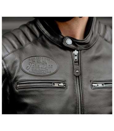 John Doe Dexter black leather jacket