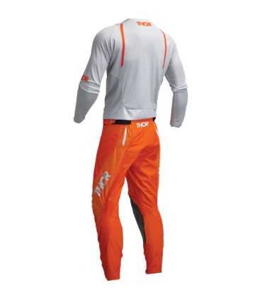Maglia cross Thor Pulse Mono grigio arancio