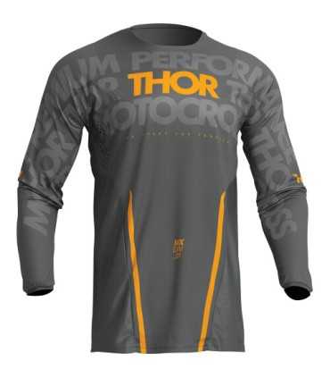 Maglia cross Thor Pulse Mono grigio giallo