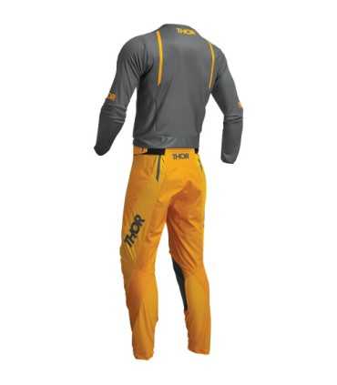 Maglia cross Thor Pulse Mono grigio giallo