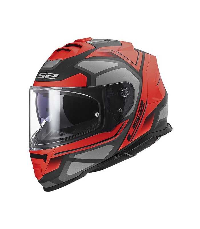 LS2 FF800 STORM Faster titan red matt helmet