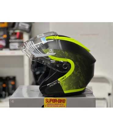 Casco jet HJC I30 Dexta giallo