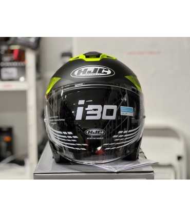 Casco jet HJC I30 Dexta giallo