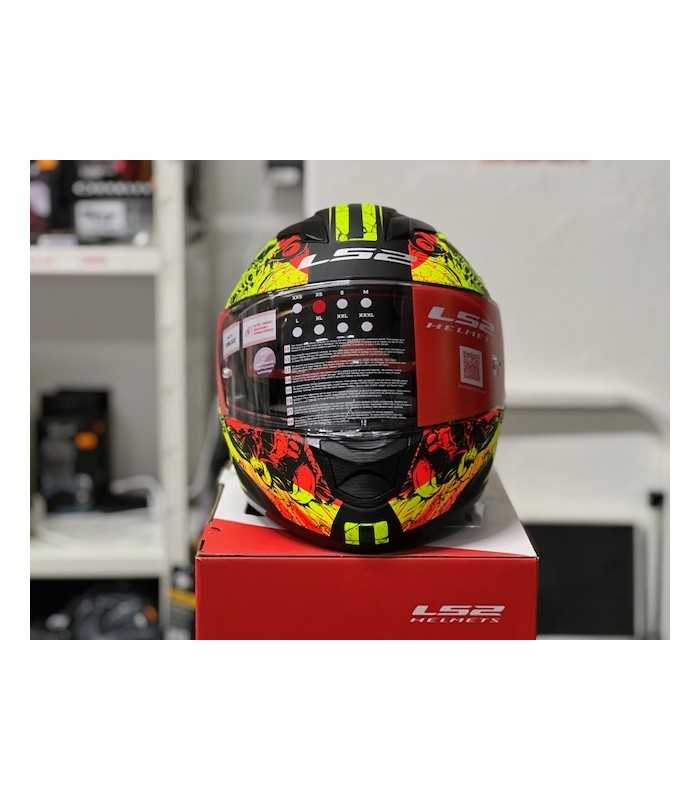 Ls2 Stream Evo FF320 Throne yellow