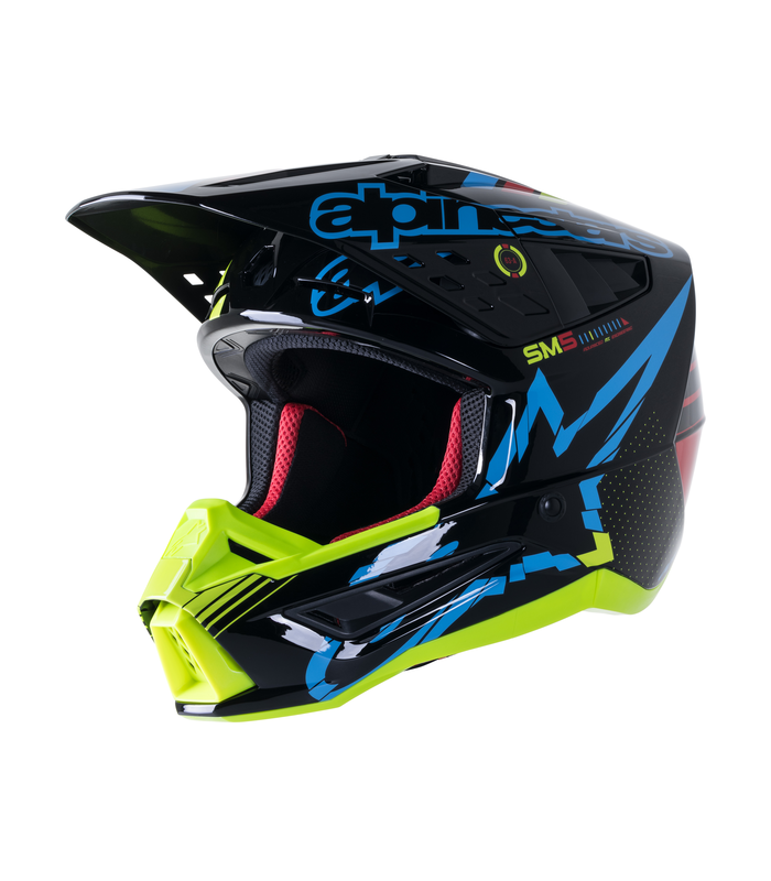 Alpinestars SM5 Action black cross helmet