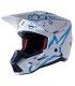 Alpinestars SM5 Action white cross helmet