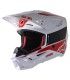 Alpinestars SM5 Bond white cross helmet