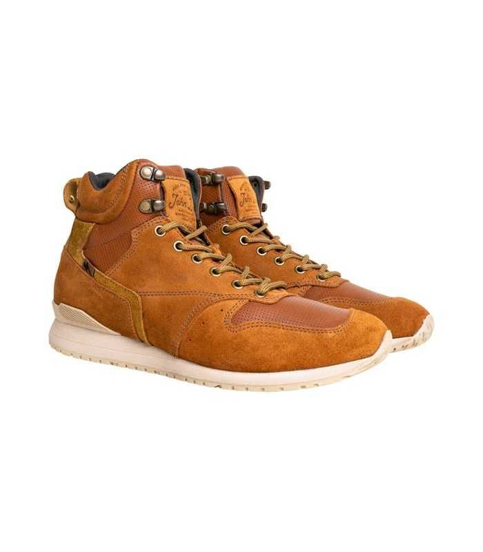 John Doe Gran Turismo motorcycle shoes brown