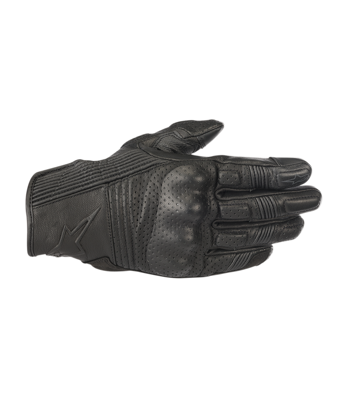 Alpinestars Mustang V2 black leather gloves