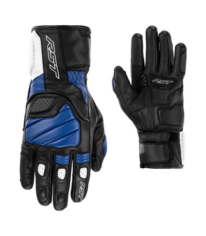 RST Turbine leather glove blue