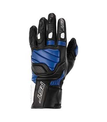 RST Turbine motorrad lederschuhe blau