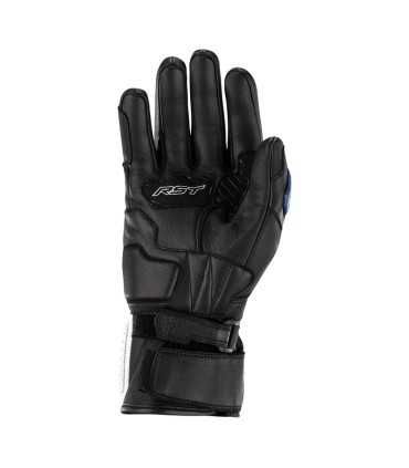 RST Turbine motorrad lederschuhe blau