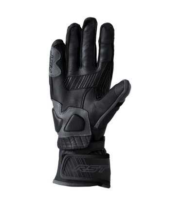 Motorrad leder handschuhe RST Fulcrum schwarz