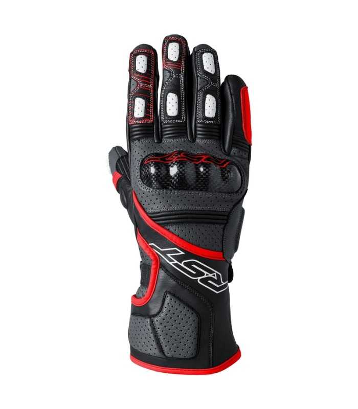 Guanti RST Fulcrum pelle rossi
