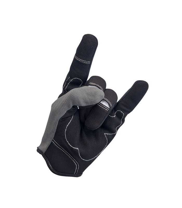 Biltwell moto gloves gray