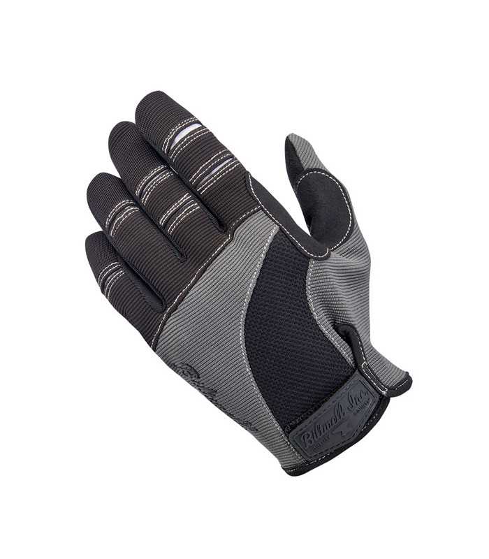 Biltwell moto gloves gray