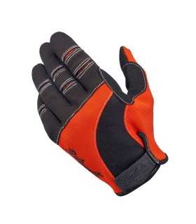 Biltwell moto gloves orange