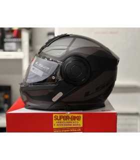 LS2 Scope Axis black titan helmet