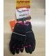 Motorrad damen handschuhe Seventy C56 schwarz pink
