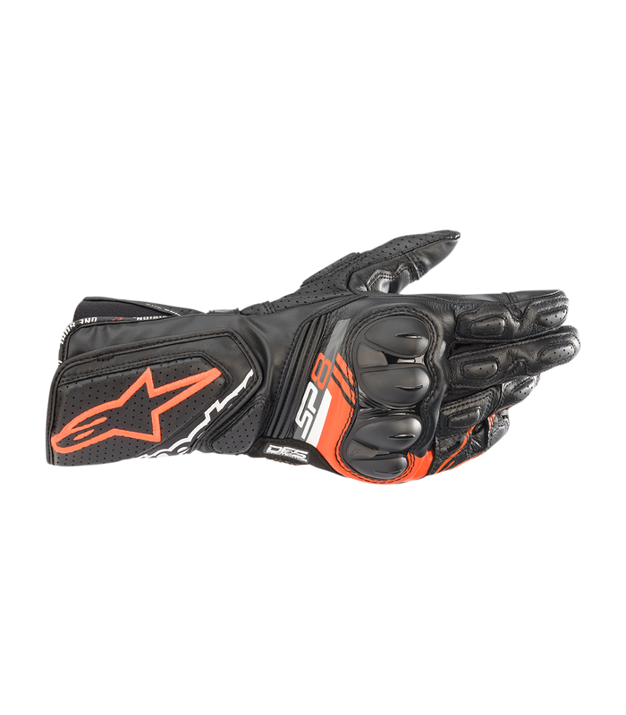 Racing handschuhe Alpinestars SP-8 V3 schwarz rot