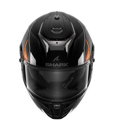 Casque intégraux Shark Spartan Byhron noir orange matt