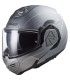 Casco modulare LS2 FF606 Advant Special silver opaco