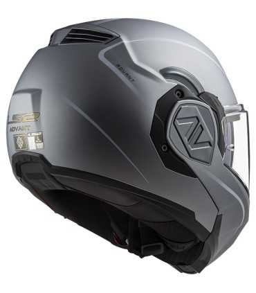 Casco modulare LS2 FF606 Advant Special silver opaco