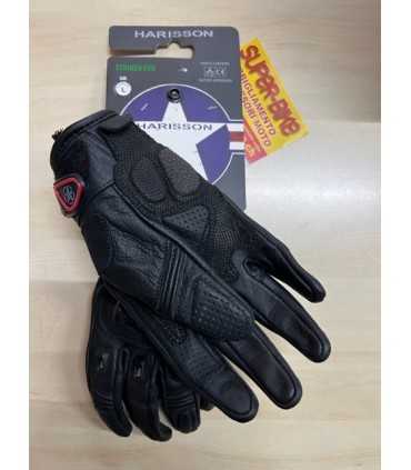 Leather glove Harisson Striker evo black