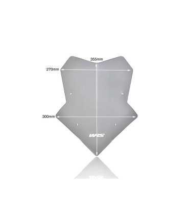 WRS WINDSCREEN SPORT FUME YAMAHA MT-09 TRACER (2018-22)