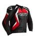 RST Tractech Evo 4 red leather jacket