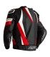 RST Tractech Evo 4 red leather jacket