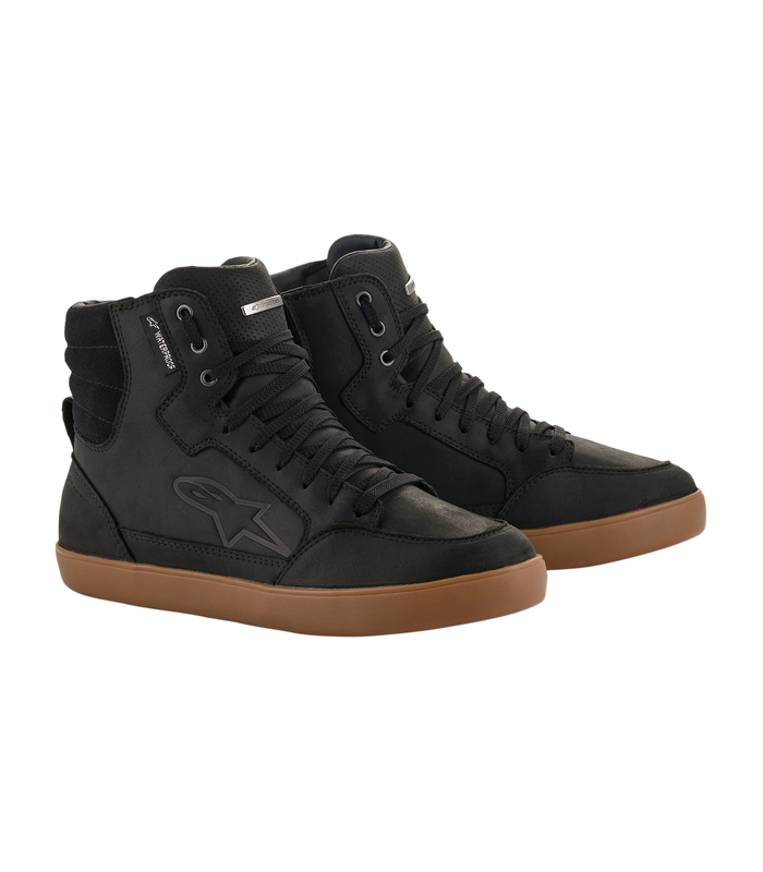 Chaussures Alpinestars J-6 waterproof noir marron