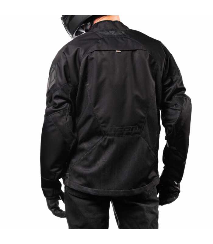 Veste moto été Icon Mesh AF noir