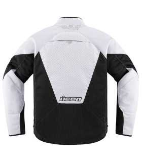 Veste moto été Icon Mesh AF blanc
