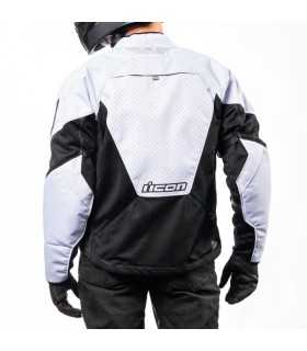 Veste moto été Icon Mesh AF blanc 2