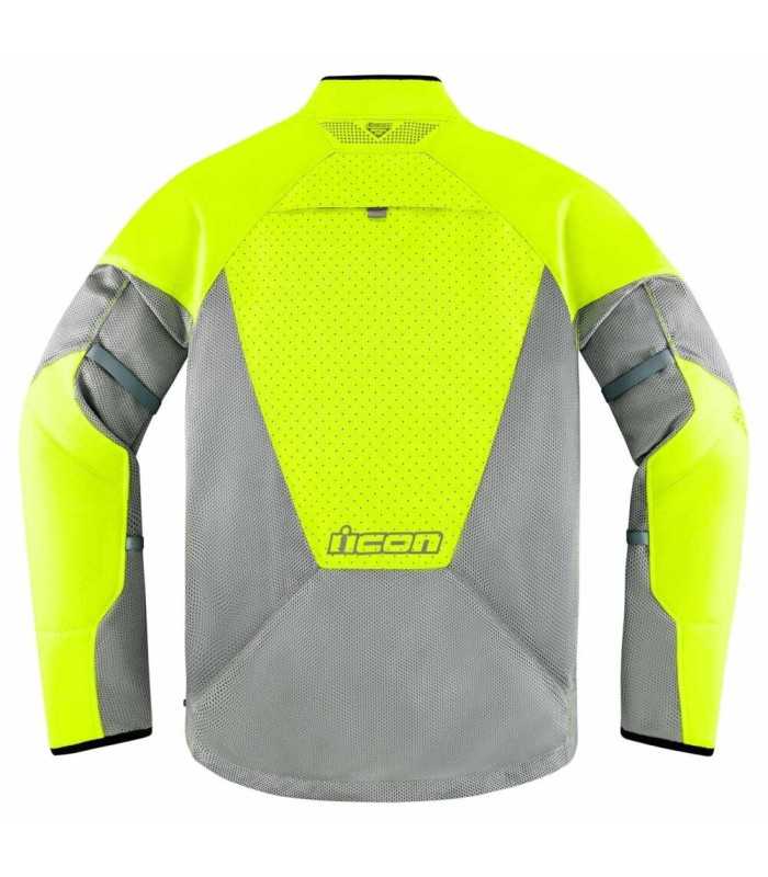 Veste moto été Icon Mesh AF jaune