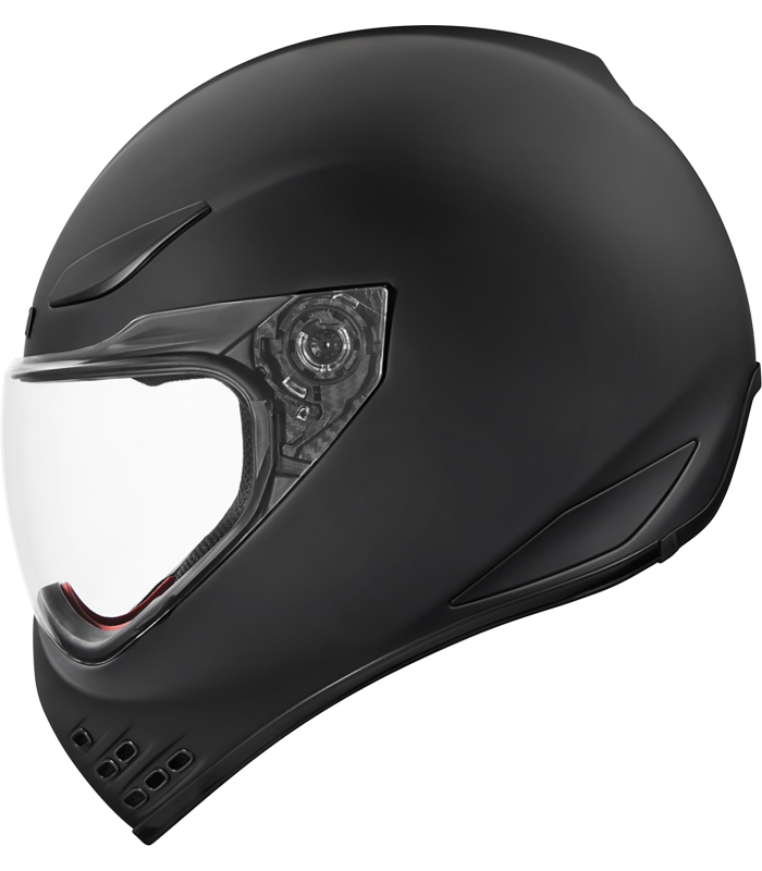 Icon Domain black matt helmet